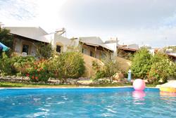 Crete - Palekastro Bay. Gallini Studios and swimming pool.